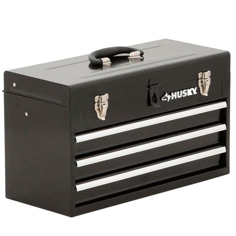 16 portable steel tool box|20 inch 3 drawer tool box.